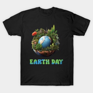 Happy Earth Day 2024 Funny Earth Day T-Shirt